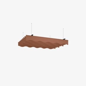 Wavy Ceiling Baffle System