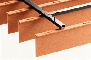 Wavy Ceiling Baffle System