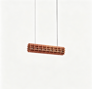 Mesh-shaped acoustic Lamp
